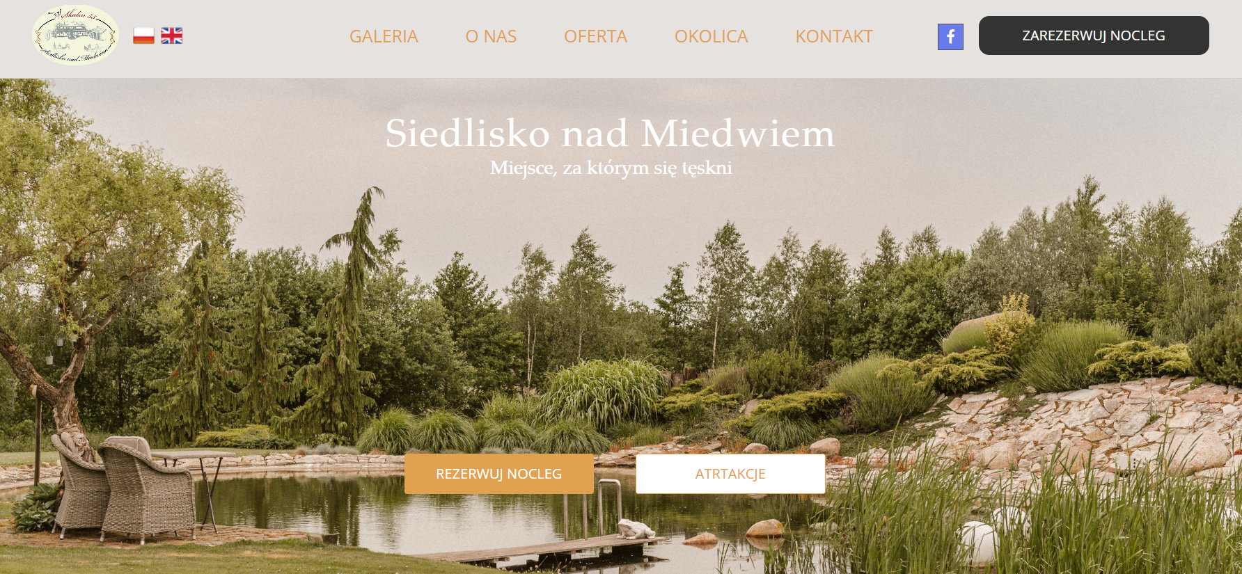 Siedlisko Nad Miedwiem in Stargard, Poland